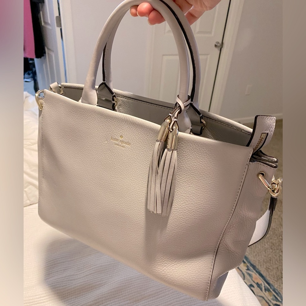 Authentic Large Taupe Kate Spade Bag